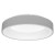 LORNA R 40W CCT Stropní svítidlo, těleso kov, povrch šedá, dif plast, LED 40W, 2600lm, dálkovým ovladačem stmívatelné. CCT nast teplota teplá 3000K-denní 6500K, Ra80, 230V, IP20, rozměry d=450mm, h=100mm.
