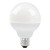 Světelný zdroj žárovka globe, zákl kov, difuzor plast opál, LED 12W, E27, G90, neutrál 4000K/teplá 3000K, 1055lm, Ra80, 230V, vyzařovací úhel 200°, stř život 15.000h, 15.000x zap/vyp, d=90mm h=127mm