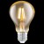 LED žárovka 4W E27 A75 HRUŠKOVÁ NEDODÁVÁ SE!Světelný zdroj LED žárovka hrušková, základna kov, sklo čiré jantar, LED 4W, E27, A75, teplá 2200K, 320lm, Ra80, 230V, životnost 25000h, rozměry d=75mm, h=106mm