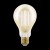 LM_LED 4W E27 VÝPRODEJ Světelný zdroj, základna kov, sklo jantar, žárovka LED 4W, E27, teplá 1700K, 320lm, Ra80, 230V, rozměry d=75mm, h=133mm, střední životnost 25000h