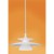 BRENDA Závěsné svítidlo lustr, základna a talíř kov, stínítko sklo opál mat, pro žárovku 1x60W, E27, A60, 230V, IP20, d=430mm, stahovací závěs max l=1500mm