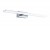 TABIANO-Z CONNECT-Z VÝPRODEJ Nástěnné svítidlo nad zrcadlo, nerez/chrom,  bílá, dif. plast opál, LED 15,6W, 2000lm, dál ovl,  telefon, ZigBee, stmí., CCT teplá 3000K - denní 6400K, RGBW, Ra80, 230V, IP44, h=70mm, l=60