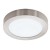 FUEVA-Z CONNECT-Z VÝPRODEJ Stropní svítidlo, kov nikl, difuzor plast, LED 17W, 2100lm, dálk ovl, nebo smart telefon Bluetooth, stmív, nast teplota CCT teplá 3000K-denní 6400K, Ra80, 230V IP44, d=210mm, h=28mm