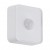 CONNECT-Z ZIG-PIR SENSOR IP44 VÝPRODEJ PIR - Stropní senzor pohybu pro osvětlení, bílý, záběr 360°/120°, dosah až 8m, čas 10s-15min, 3-1000lx, Bluetooth, napájení baterie 2x1,5 AA, IP44, 75x75x70mm