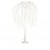 VS nano strom 72 LED, IP44, 1,2m Vánoční světelný nano strom, venkovní/vnitřní, těleso plast a kov, 72 LED, studená, vč. Adaptéru 230V, IP44, rozměry h=120cm, přívodní kabel černá  l=3m