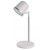 JANSKY TL+WL 6W, CCT, USB Stolní lampa nebo nástěnné svítidlo, těleso kov a plast bílá, dif plast opál, LED 6W, 300lm, dotyk CCT přepín teplota teplá 3000K-denní 6500K, stmívání, napájení USB 3,7V baterie, IP20, 250x100mm.