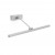 GRETE LED 8W Nástěnné svítidlo, základna ocel, povrch nikl mat, pro žářivku LED 1x8W, 3000K, 500lm, 230V, IP20, rozměry l=40mm, h=224mm, d=450mm