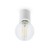 BULBO 1x20W, E27 Stropní svítidlo, základna hliník barva bílá, pro žárovku 1x20W, E27, 230V, IP20, rozměry: d=60mm, l=70mm