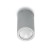 TUBTA LED 1x5W IP54 Stropní svítidlo, těleso hliník, povrch šedostříbrná, krycí sklo čiré, LED 4,5W, teplá 3000K, 350lm/cca 20W žár., 230V, IP54, tř.1, d=60mm, h=110mm