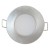 INZA LED 5W IP65/IP20 Stropní, podhledové svítidlo, materiál plast, povrch chrom mat, difuzor plast opál, LED 5W, teplá 3000K, 330lm, Ra80, 230V, do koupelny IP65/IP20, tř.2, d=83mm, h=50mm