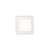 CLIC SQUARE teplá 3000K Podhledové svítidlo, těleso hliník, povrch bílá, difuzor plast bílá opál, LED 30W, teplá 3000K, 2500lm, 230V, IP20, tř.1, rozměry 227x227x35mm, trafo na kabelu