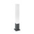 CORNER 1x13W GX53 HRANOL Sloupkové venkovní svítidlo, těleso hliník, povrch antracit, difuzor polykarbonát opál, pro LED 1x13W, GX53, 230V, IP44, tř.1, rozměry 150x150x790mm