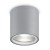 OLVI 1x28W GU10 Stropní venkovní bodové svítidlo, základna hliník, povrch lak šedá, difuzor sklo mat, pro žárovku 1x28W, GU10 ES50, 230V, IP44, tř.1. rozměry d=110mm h=115mm