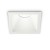 PUKA SQUARE LED 1x10W Stropní, podhledové svítidlo bodové, těleso hliník, povrch lak bílá mat, krycí sklo čiré, LED 1x10W, teplá 3000K, 720lm, 230V, IP20, tř.2. rozměry 84x84x120mm