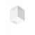 GOTHA SQ 5W Stropní, přisazené bodové svítidlo, těleso hliník, povrch bílá, LED 5W, 370lm, teplá 3000K, vyzař. úhel 40°, Ra90, 230V, IP20, rozměry 42x42x52mm.
