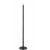 SUBR FL 1x60W E27 Stojací lampa, těleso kov, povrch černá, pro žárovku 1x60W, E27, 230V, IP20, tř.2, rozměry d=300mm, h=1695mm.