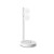 KARTZ TL 6W Stolní lampa, základna kov, barva bílá, difuzor plast opál, LED 6W, 500lm, teplá 3000K, 230V, IP20, tř.2, rozměry d=150mm, h=350mm.