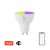 Smart bulb 6W GU10 Smart WiFi Světelný zdroj, žárovka, sklo a kov, LED 6W, 350lm, GU10, smart tel.TUYA WiFi, stmív., nast CCT, 2700K až 6500K, RGB, Ra80, 230V, životnost 25 000h, rozměry d=50mm, l=55mm