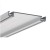 PROLED-12 AC1 Montážní základna pro přisazený hliníkový profil, materiál hliník, povrch elox šedostříbrná, 60,4x4,3mm,, délka 1m