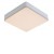 THISTED SQ Stropní, podhledové svítidlo, těleso kov, povrch bílá, difuzor plast opál, LED 30W, 2283lm, teplá 3000K, 230V, stmívatelené, zvýšené krytí IP44, tř.2., rozměry 215x215mm, h=46mm.