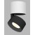 BRON bílá/černá Stropní přisazené bodové svítidlo, nastavitelný směr svícení, těleso hliník, povrch bílá/černá, LED 1x11W, 770lm, teplá 3000K, Ra80, 230V, IP20, rozměry d=77mm, výška: 98,5mm