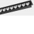 UNCUS LED 3W Stropní podhledové svítidlo, základna hliník, povrch černá, LED 3W, 207lm, teplá 2700K, Ra92, WALLWASHER, 230V, IP23, tř.3, rozměry 76x49x16mm.