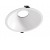 NOWA DEEP, LED 31W Podhledové bodové svítidlo, materiál hliník, povrch bílá, pro LED modul 31W, rozměry d=230mm, h=80mm, POUZE rámeček, LED modul SAMOSTANĚ.