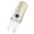 LED žárovka Světelný zdroj, žárovka LED 6W, G9, teplá 3000K, 550lm, 230V, d=15mm, l=62mm