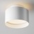 GENEA 16W Stropní přisazené svítidlo, těleso kov, povrch bílá, difuzor plast opál, LED 16W, 750lm, teplá 3000K, vyzař. úhel 120°, 230V, IP20, rozměry d=120mm, h=92mm, svítí nahoru/dolů