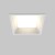 NICOL BI SQ 12W, IP44, CCT Stropní podhledové bodové svítidlo, těleso kov, povrch bílá, difuzor plast opál, LED 12W, nastav. teplota CCT teplá 3000K-denní 6000K, 230V, IP44, tř.2, rozměry 110x110x50mm.