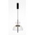 ASIE II HL 11W Závěsné svítidlo, těleso kov, povrch černá, stínítko sklo čiré, LED 11W, 400lm, teplá 3000K, Ra80, 230V, IP20, tř.1, rozměry d=250mm, h=303mm, vč závěs kabelu l=2480mm, lze zkrátit.
