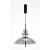 ASIE III HL 11W Závěsné svítidlo, těleso kov, povrch černá, stínítko sklo kouřové, LED 11W, 300lm, teplá 3000K, Ra80, 230V, IP20, tř.1, rozměry d=400mm, h=404mm, vč závěs kabelu l=2580mm, lze zkrátit.