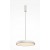 MAREC HL 26W Závěsné svítidlo, těleso kov, povrch bílá, difuzor plast opál, LED 26W, 1400lm, teplá 3000K, Ra80, 230V, IP20, tř.1, rozměry d=400mm, h=320mm, vč. závěs kabelu l=3470mm, lze zkrátit.