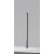 PALCO FL 12W Sloupkové venkovní svítidlo, těleso kov, povrch černá grafit, difuzor plast opál, LED 12W, 650lm, teplá 3000K, Ra80, 230V, IP65, rozměry h=800mm, s bodcem do záhonu.