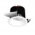 LOGE LED 1x10W 3000K 800LM 230V IP20 D=82mm Stropní vestavné svítidlo, těleso hliník, povrch bílá, LED 1x10W, teplá 3000K, 800lm, 230V, IP20, rozměry d=82mm h=61mm