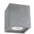 INCO 1x35W GU10 230V IP20 VÝPRODEJ Stropní bodové svítidlo, těleso beton, povrch šedá, pro žárovku 1x35W, GU10 ES50, 230V, IP20, rozměry 130x130x150mm