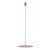 YDOLUM HL 1x12W GX53 Závěsné svítidlo, lustr, základna kov, povrch teracotová, pro žárovku 1x12W, GX53, 230V, IP20, rozměry d=400mm, vč závěs kabelu l=1400mm, lze zkrátit.