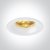 CHIMAY BI II 3W Stropní podhledové, bodové, svítidlo, těleso kov, povrch bílá, LED 3W, 300lm, teplá 3000K, stmív, vyzař. úhel 36°, 350mA, IP20, tř.3, rozměry d=44mm, h=36mm, driver SAMOSTATNĚ.