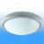 RHODOS Stropní svítidlo kruhové, těleso plast, povrch šedostříbrná, difiuzor plat opál, pro žárovku 1x100W, E27, 230V,IP65, tř.2, 335x100mm