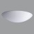 AURA 5 IN-32K8/082 Stropní svítidlo, základna kov, povrch bílá, difuzor sklo triplex opál, pro žárovku 3x10W, E27 A60, 230V, IP43, tř.1, "F", d=490mm, h=130mm, úchyt skla klapky