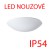 Nouzové svítidlo, SA - výdrž 3h, základna kov, povrch bílá, difuzor PC/PMMA opál, LED 37W/56W, 5050lm/7250lm/5330lm/7640lm, teplá 3000K/neutrální 4000K, 230V, zvýšené krytí IP54, IK10, tř.1, d=500mm, h=130mm