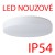 Nouzové svítidlo, SA - výdrž 3h, základna kov, povrch bílá, difuzor PC/PMMA opál, LED 28W, 3690lm/3890lm,, teplá 3000K/neutrální 4000K, 230V, zvýšené krytí IP54, IK10, tř.1, rozměry d=400mm, h=80mm