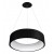  CIRCULAR 60 S LED 42W Závěsné svítidlo, základna kov, černá, difuzor plast opál, LED 42W, teplá 3000K, 2730lm, Ra80, 230V, IP20, rozměry d=600mm, h=130mm, vč. lank záv h=1200m, lze zkrt,