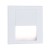 STEPS SLAVE LED 1W Vestavné svítidlo do stěny, SLAVE, materiál plast, bílá, LED 1W, teplá 2700K, 80lm, 230V, IP20, tř.2, 80x80x35mm, svítí dolů, montáž do KU68