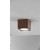 GURIDI SQ PL 1x18W GX53 IP65 Stropní venkovní svítidlo, těleso hliník, povrch hnědá, difuzor sklo opál, pro žárovku 1x18W, GX53, 230V, IP65, tř.1, rozměry 86x86x72mm.