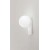 SPORI WL/PL 8W IP44 Nástěnné svítidlo, těleso hliník, povrch bílá, difuzor sklo opál, LED 8W, 956lm, teplá 3000K, Ra90, 230V, IP44, tř.1, rozměry d=130mm, základna 142x220x17mm.