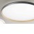 JANAK PL 40W CCT Stropní svítidlo, základna kov, povrch vnější černá, vnitřní zlatá, dif. plast opál, LED 40W, 3505lm, přepín. CCT teplá 3000K-neutr 4000K-denní 6000K, stmív. TRIAC, Ra90, 230V, IP20, d=490mm, h=60mm.