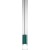 LUDEK HL 1x60W E27 Závěsný kabel s objímkou, těleso kov a keramika, povrch zelená lesk, pro žárovku 1x60W, E27, 230V, IP20, tř.1, rozměry d=80mm, h=160mm, černý PVC závěs kabel l=3000mm, lze zkr
