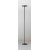 ZOCOLI FL 25W Stojací lampa, těleso kov, povrch černá, difuzor plast opál, LED 25W, 2376lm, teplá 3000K, dotyk stmívání, Ra80, 230V, IP20, tř.3, rozměry d=270mm, h=1800mm, svítí nahoru/dolů.