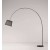 ZNOK FL 1x60W E27 Stojací lampa, nast. směr svícení, základna kov černá, stínítko textil černá, pro žárovku 1x60W, E27, 230V, IP20, tř.2, rozměry stínítka d=400mm, h=300mm, výška lampy h=2300mm.